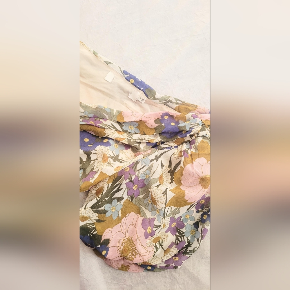 NWOT! Posh ASTR The Label Anthro Santorini Women's Dress Retro Floral Size XS - Picture 13 of 15